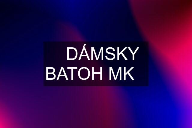 ❗️DÁMSKY BATOH MK❗️