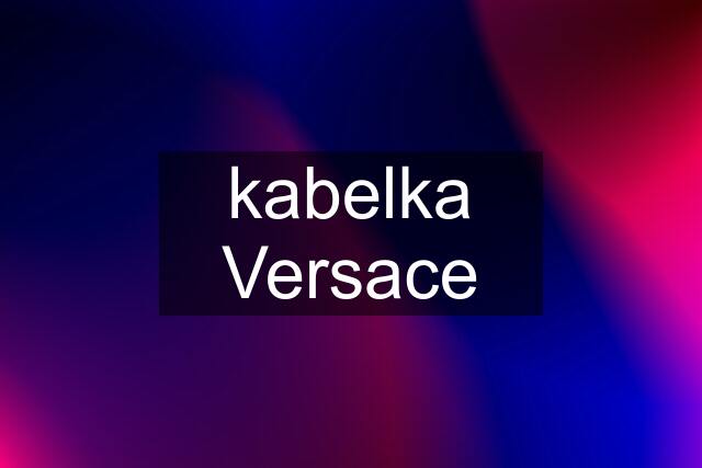 kabelka Versace