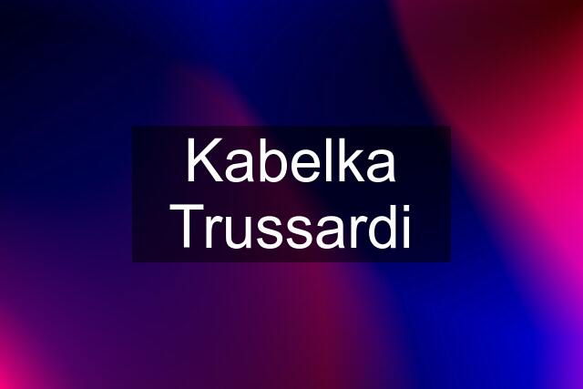 Kabelka Trussardi