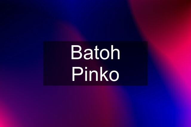 Batoh Pinko