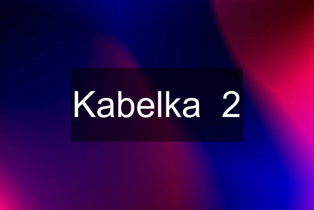 Kabelka  2