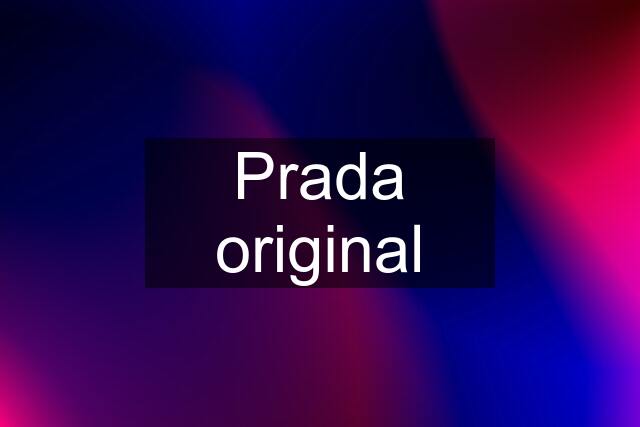 Prada original