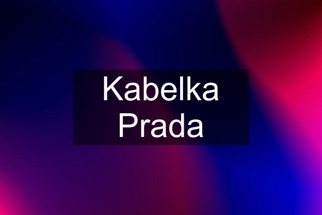 Kabelka Prada