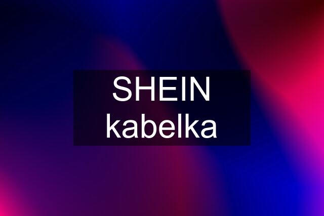 SHEIN kabelka