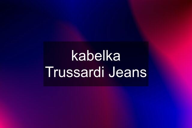 kabelka Trussardi Jeans