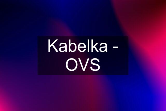 Kabelka - OVS