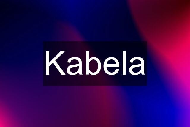 Kabela