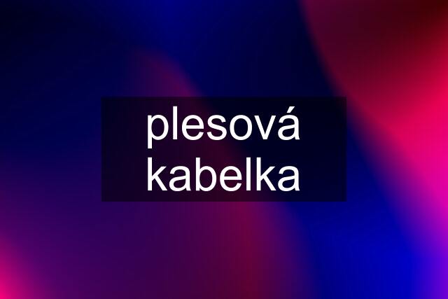 plesová kabelka