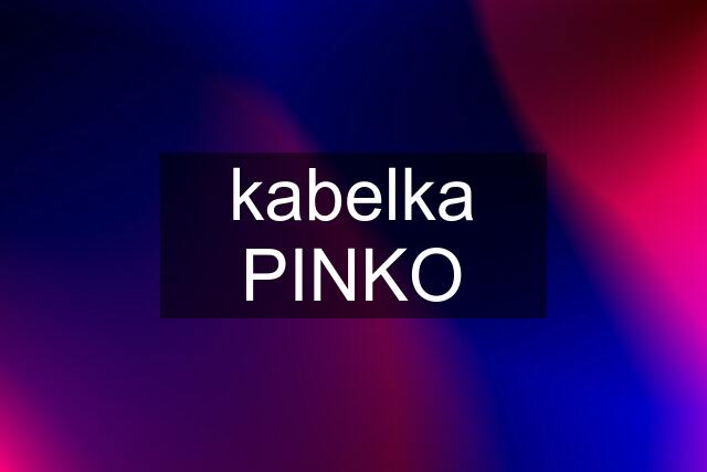 kabelka PINKO