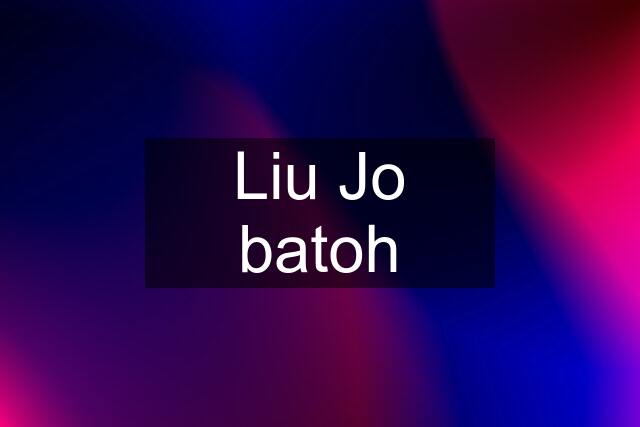 Liu Jo batoh