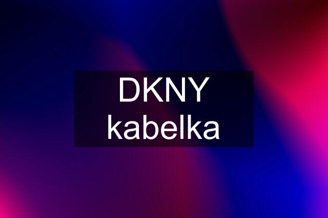 DKNY kabelka