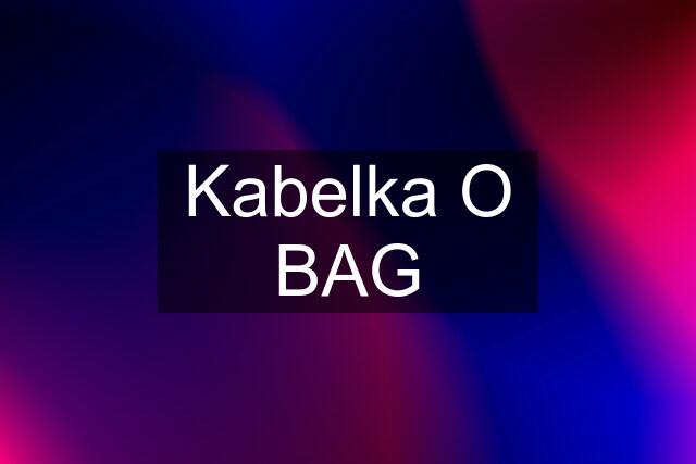 Kabelka O BAG