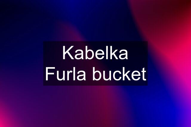 Kabelka Furla bucket