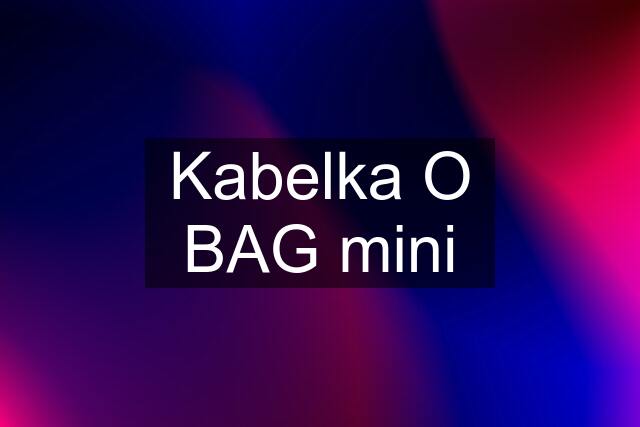 Kabelka O BAG mini