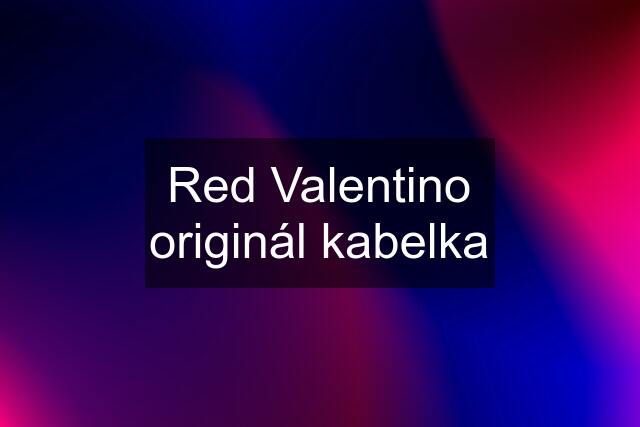 Red Valentino originál kabelka