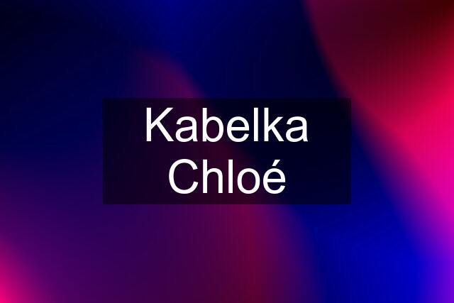 Kabelka Chloé