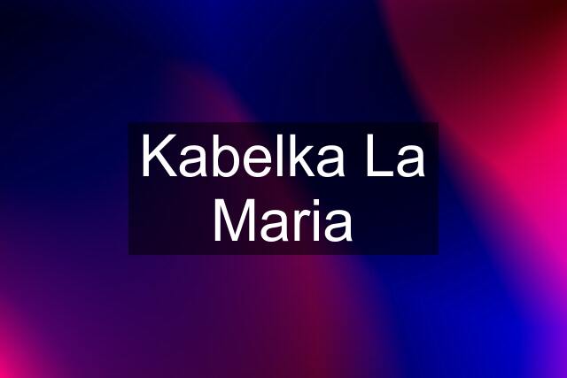 Kabelka La Maria