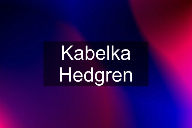 Kabelka Hedgren