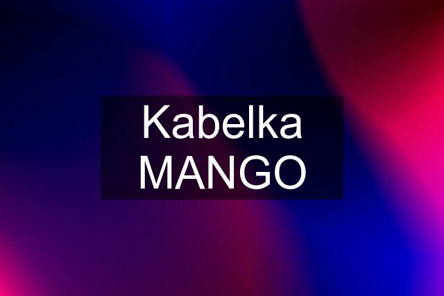 Kabelka MANGO