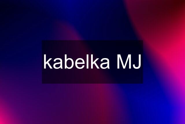 kabelka MJ