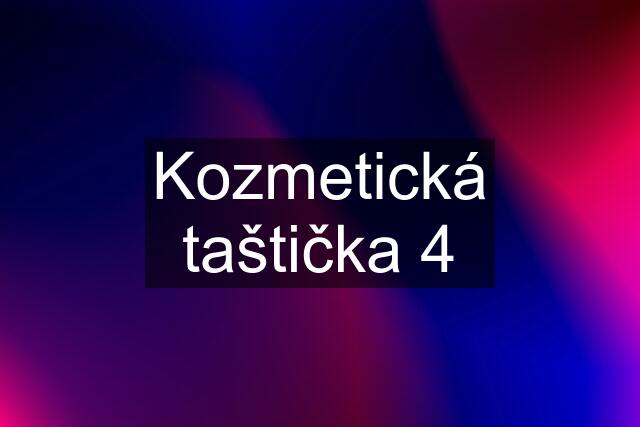 Kozmetická taštička 4