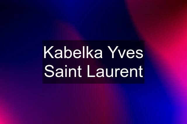 Kabelka Yves Saint Laurent