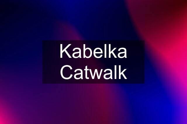 Kabelka Catwalk