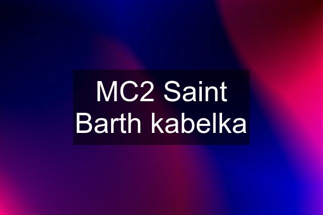 MC2 Saint Barth kabelka