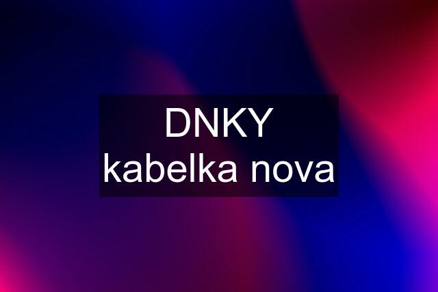 DNKY kabelka nova