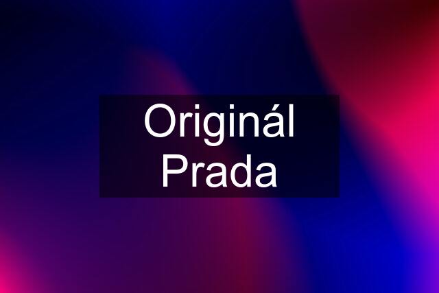 Originál Prada