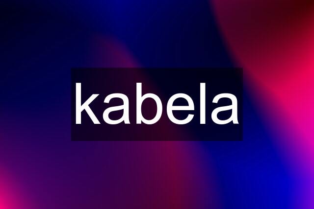 kabela