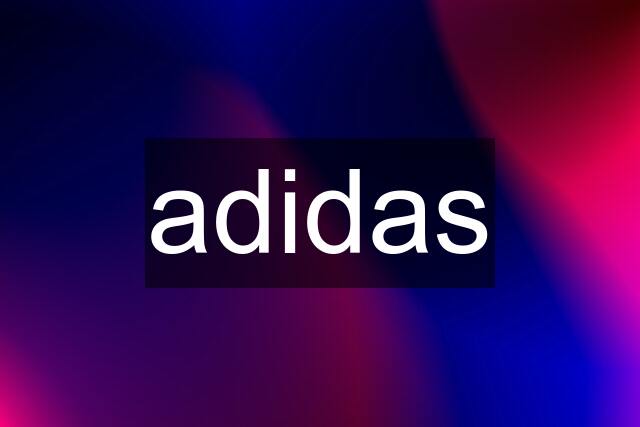 adidas