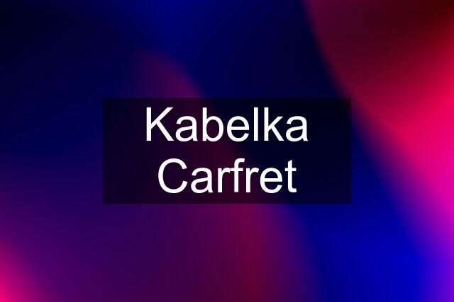 Kabelka Carfret