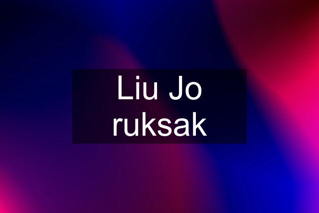 Liu Jo ruksak