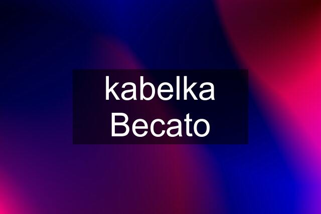 kabelka Becato