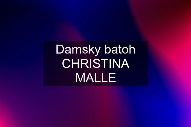 Damsky batoh CHRISTINA MALLE