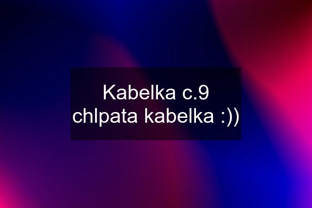 Kabelka c.9 chlpata kabelka :))