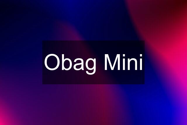 Obag Mini