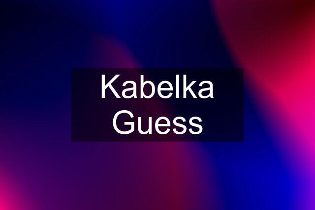 Kabelka Guess