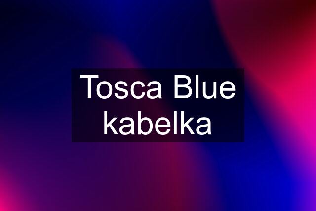 Tosca Blue kabelka