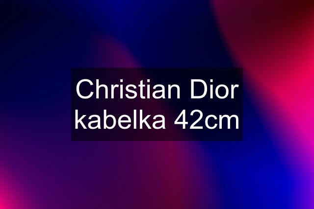 Christian Dior kabelka 42cm