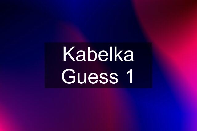 Kabelka Guess 1