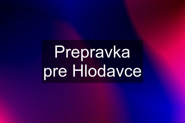 Prepravka pre Hlodavce