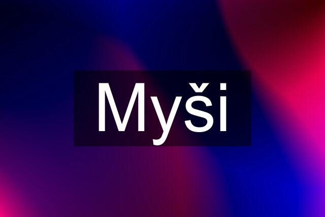 Myši