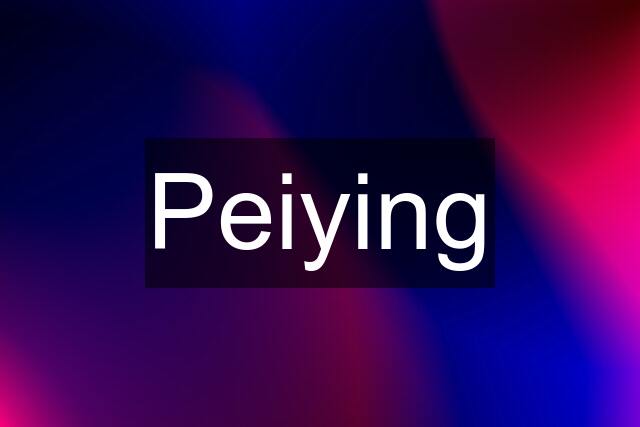 Peiying