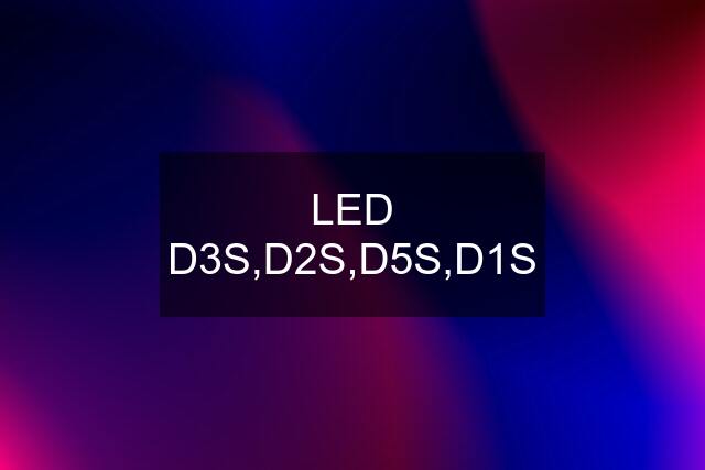 LED D3S,D2S,D5S,D1S