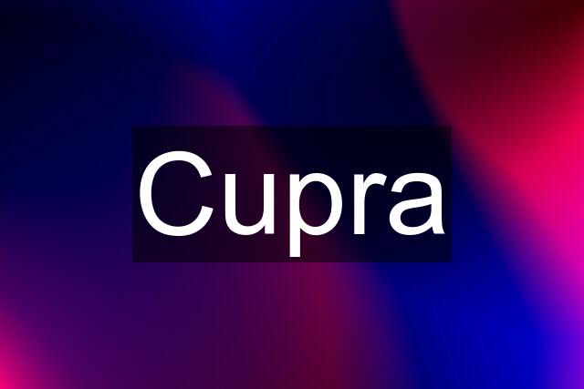 Cupra