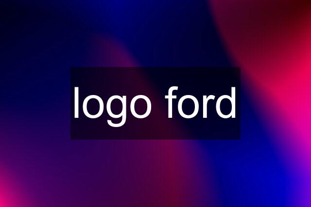 logo ford