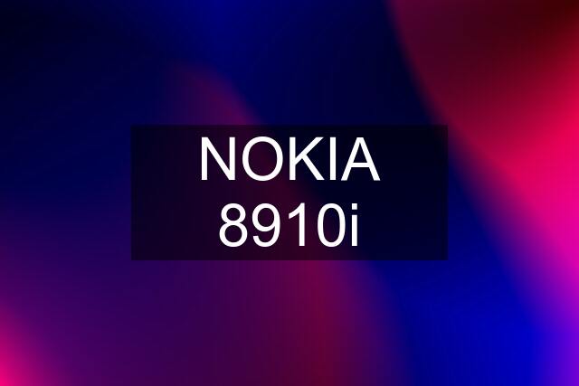 NOKIA 8910i