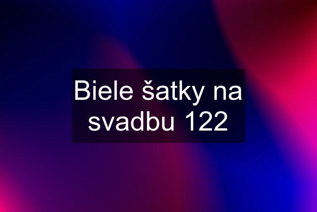 Biele šatky na svadbu 122